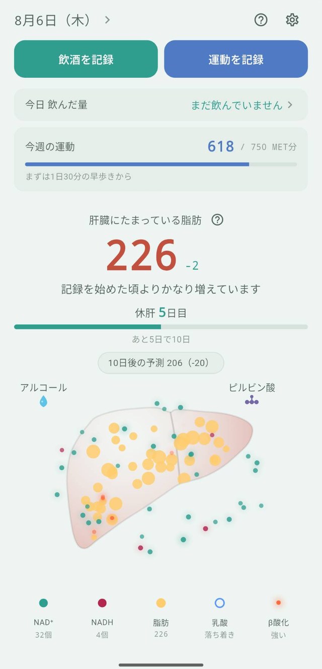脂肪肝モニター